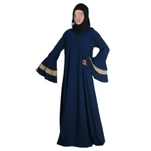 Muslim Dresses Clothing Lasted Abaya Design Fancy Manufacturing For Muslim Abaya
