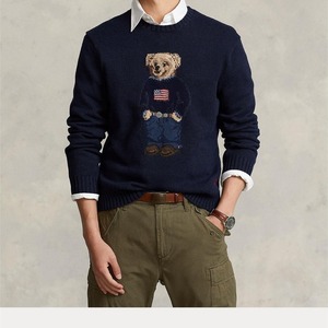 <span class=keywords><strong>Pull</strong></span> pour femme à col rond vintage d'automne, broderie en coton pur, logo avant, style dessin animé - Product Image 1