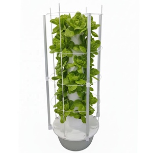 Système de culture en tour aéroponique/hydroponique à 28 trous avec ABS de qualité alimentaire, grande taille pour usage domestique et agricole - Product Image 4