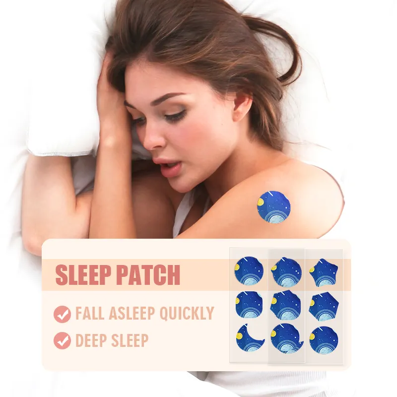 Soulager la fatigue et promouvoir le patch de mélatonine du sommeil 2024 dernier produit Produit le plus vendu d'usine