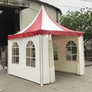 户外活动铝10x10宝塔帐篷重型商业展览宝塔白色防水派对婚礼露台帐篷