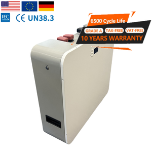 แบตเตอรี่เก็บพลังงานติดผนัง48V LiFePO4 51.2V100ah ได้ลึกแบตเตอรี่ติดผนัง LiFePO4 - Product Image 1