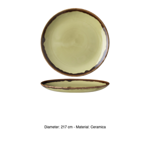 Plato de Cena Verde Dudson Harvest, Decorado a Mano, Cerámica, 21.7 cm, para Restaurante, Hotel, Vajilla al por Mayor - Product Image 3