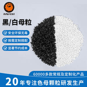 Gránulos de Coloración Blanco y Negro de PET/PE/PP/PC de Fácil Dispersión para Moldeo por Inyección, Venta al por Mayor para Tuberías y Láminas - Product Image 2