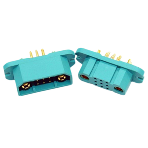 2+9P 20A High Current RC Connector Gold Plated Plug 2 Power Pin+9P 3A Signal <b>Terminal</b> Plant Protection Aircraft Lithium <b>Battery</b> - Product Image 1