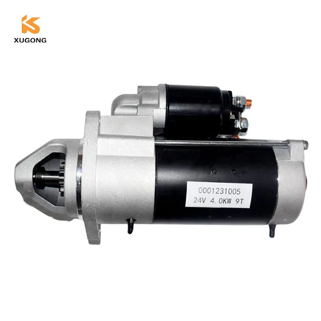 EC240 EC290 Auto Motors Starters запасные части D7D Starter Motors 24V 4.0KW 9T