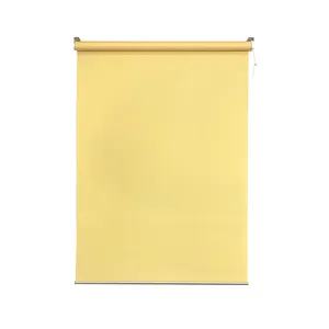 Indoor motorized electric smart curtain luxury colourful spring light adjustment roller blinds shades retractable blinds