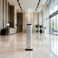 Diffuseur d'arômes d'huiles essentielles sans eau à commande intelligente pour grandes surfaces, idéal pour les hôtels et le commerce, avec fonction air froid