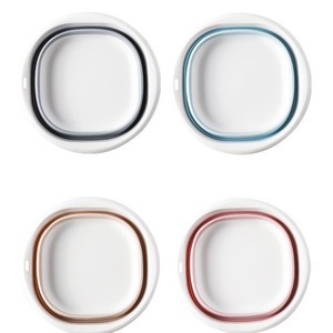 Утолщенная складная раковина из полипропилена без БФА, компактная, портативная, для купания младенцев и прачечной, OEM - Product Image 5