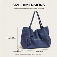 Sac fourre-tout en toile épaisse personnalisé avec impression sérigraphique, en coton recyclé, bretelles renforcées pour la plage et le quotidien