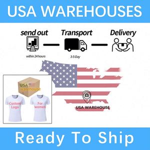 Polyester Sublimation t <b>Shirt</b> for <b>Women</b> Cotton Feel Us Warehouse 100% Polyester Blank <b>White</b> T-<b>shirts</b> for Sublimation Printing - Product Image 2