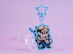 Breloques de sac en acrylique Chibi Anime OEM/ODM, ensemble de breloques en acrylique pour personnages <span class=keywords><strong>Manga</strong></span>, cadeau pour les fans de <span class=keywords><strong>Manga</strong></span> - Product Image 4