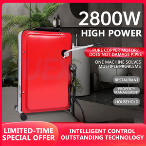 เครื่องขจัดสิ่งอุดตันในท่อระบายน้ำ 2800W IP44 ระยะทำความสะอาด 30 เมตร สำหรับท่อระบายน้ำ ห้องน้ำ และท่อระบายน้ำพื้น - Product Image 5