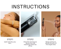 Machine de bronzage portable de marque privée OEM/ODM bronzage parfait en 2 minutes auto-bronzant liquide