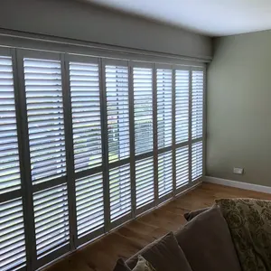 Security sound-proof shutters residential blackout plantation shutters australia