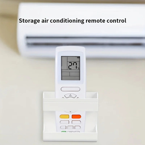 Convenient Remote Control <b>Box</b> Non-slip Remote Control Holder <b>Strong</b> Load Bearing Storage Data Cable Receiving Hole Phone Stand - Product Image 5