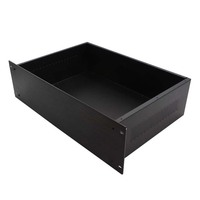 Boîtier de serveur industriel en tôle, châssis métallique pour ordinateur, armoire réseau 3U 19 pouces à montage en rack, boîtier métallique