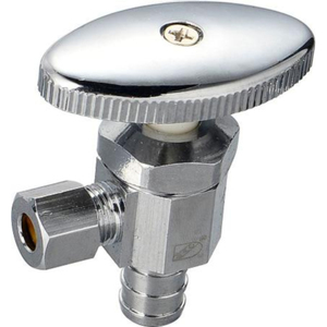 Chất Lượng Tốt Nhất PEX X O.D COMP Góc Cung Cấp Dừng Sử Dụng Nhà Cao Cấp Bền 1/2 "PEX * 1/4" OD Góc Van - Product Image 1