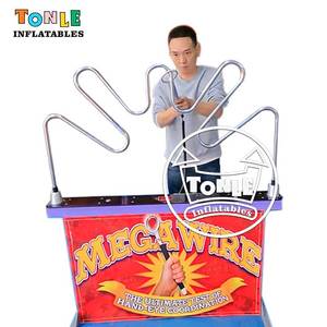 Jeu de carnaval <span class=keywords><strong>Mega</strong></span> Wire, jeu interactif électrique, défi de la main stable, jeu de fil <span class=keywords><strong>Mega</strong></span> Buzz à vendre - Product Image 1