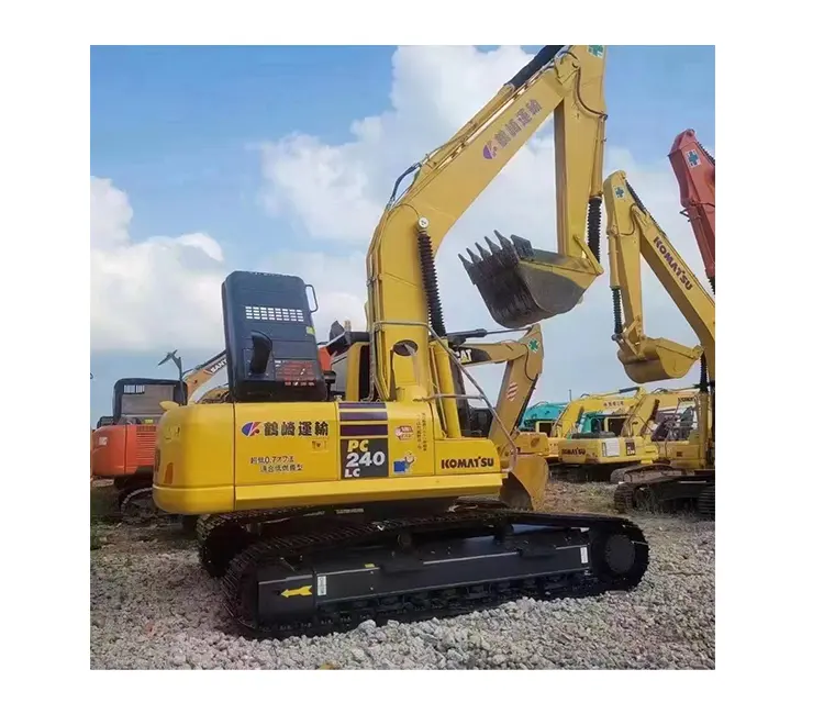 95% escavadeiras usadas novas japão original escavadeira komatsu pc240 máquina escavadeira usada