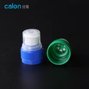 28mm kép làm xáo trộn rõ ràng nhựa đẩy kéo nắp nước giải khát nước khoáng nắp chai nước rửa chén nắp chai chất lỏng