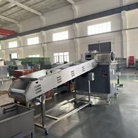 Granulateur de recyclage à vis simple haute efficacité Lvdao avec variateur de fréquence pour EPS, LLDPE, LDPE, PP, HDPE, 90 kW, 400-500 kg/h