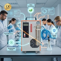 Machine de soudage de précision pour la recherche en laboratoire avec générateur d'hydrogène et d'oxygène purifiés pour la découpe à la flamme