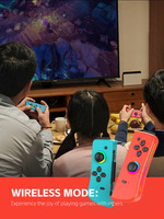 Manette de jeu sans fil Bluetooth avec gyroscope 6 axes et détection de mouvement, en ABS, garantie 1 an