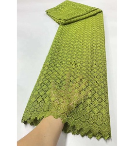 Tissu de dentelle de Tulle <span class=keywords><strong>français</strong></span> pour robe de soirée de mariage conception originale fournisseur d'or tissu de dentelle brillante tissu de dentelle de coton - Product Image 6