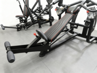 Presse de banc de gymnastique robuste professionnelle équipement de musculation Machine de levage de puissance presse de poitrine Super incliné pour la salle de sport