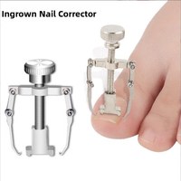 Kit de pédicure professionnel 9 pièces en acier inoxydable pour ongles incarnés, coupe-ongles épais et outils de suppression des cuticules, pour paronychie
