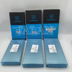 OCA Maître 150um 175um Hybride OCA Film pour Samsung Galaxy G925 G935 G950 G955 adhésif oca d'écran fissuré rénové