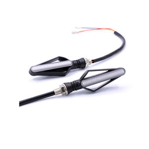 ADT motos 12 clignotants LED <span class=keywords><strong>clignotant</strong></span> <span class=keywords><strong>feu</strong></span> arrière eau courante moteur <span class=keywords><strong>clignotant</strong></span> feux de direction indicateur d'arrêt IP67 - Product Image 6