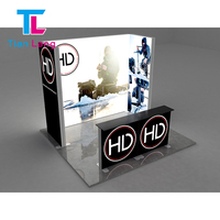 Offre Spéciale Seg Lightbox Led Lightbox stand d'exposition mur d'exposition stand d'exposition 3*6 stands d'exposition