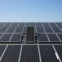 Paneles Solares Avanzados de Contacto Trasero sin Sombreado Frontal, Fuente de Energía Estable para Sistemas Solares Domésticos y Comerciales