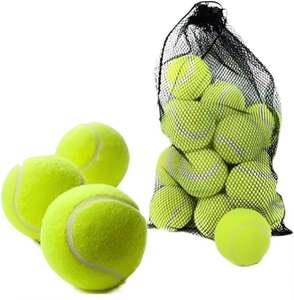Pelota de Tenis de Entrenamiento con Logotipo Personalizado de Alta Calidad, de Goma Presurizada Profesional, Duradera, Portátil, Ecológica, para Entretenimiento Deportivo - Product Image 2