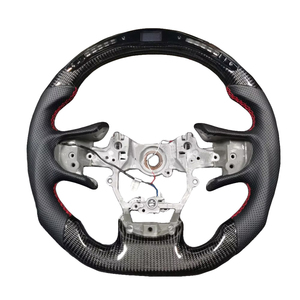 Volante Deportivo de Fibra de Carbono Real con LED Inteligente para <span class=keywords><strong>Lexus</strong></span> ES LS <span class=keywords><strong>UX</strong></span> 2017 2018 2019 2020 2021 <span class=keywords><strong>2022</strong></span> 2023 2024 GS 15-21 - Product Image 1