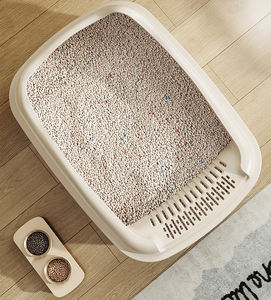 Großhandel Katzenklo Haustierzubehör Große Kunststoff-Katzenstreu-<span class=keywords><strong>Box</strong></span> - Product Image 4