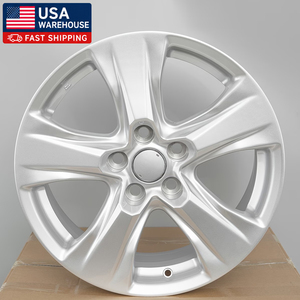 Envío Gratis, Ruedas para Automóvil de Pasajeros de 17 Pulgadas, 5X114.3, 17x7J, ET35, Plateadas, Llantas de Repuesto para Toyota <span class=keywords><strong>RAV4</strong></span> 2019 2020 2021 2022 <span class=keywords><strong>2023</strong></span> - Product Image 1