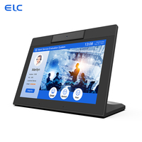 WL1026T 2024 10.1 İnç Masaüstü Dijital Tabela Ekranı RK3566 L Şekilli NFC POE Android 11 Tablet İşletme Kullanımı Profesyonel