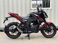 Moto de route d'occasion Haojue DR150S 150cc, refroidie par air, à essence, durable, plus de 80 km/h, Jiangsu, adaptée à toutes les conditions routières