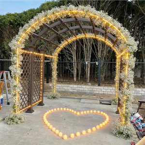 Treillis rectangulaire en aluminium Jasmine pour jardin parfumé, clôture de sécurité protectrice avec fleurs grimpantes pour créer un chemin parfumé - Product Image 5