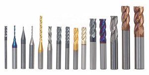 <span class=keywords><strong>Fraise</strong></span> CNC UpCut Spiral Router Bits Carbide 2 Flûte Nano Revêtement 1-1/4 Long Bois Plastique Coupe 1/4 Diamètre - Product Image 4