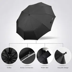 Ombrello di lusso di alta qualità con scatola regalo ombrello personalizzata