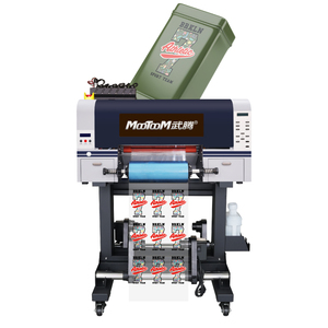 UV Dtf <b>Printing</b> <b>Machine</b> Two Xp600 Heads White Varnish 8 Colors PET AB Film 60cm 30cm DTF - Product Image 1