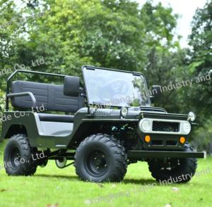 Vente d'usine Chine Mini Quads Willys pour enfants, voitures à essence, 110cc - Product Image 6