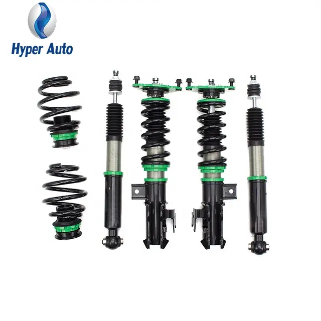 High performance 32 clicks adjustable mono-tube shock absorber with assembly top mount Coilover kits for Toyota Scion TC