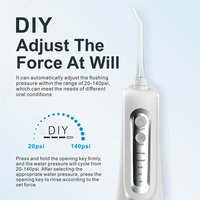 Fil dentaire pour le nettoyage des dents DIY électrique sans fil Ipx7, irrigateur buccal étanche, fil dentaire pour les dents