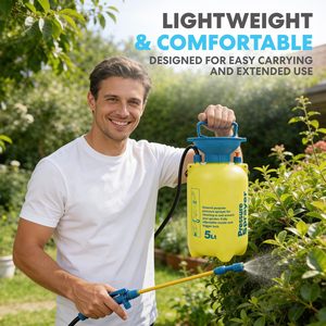 Pulvérisateur Agricole Manuel Portable et Durable en PE pour Jardin et Extérieur, <span class=keywords><strong>Pompe</strong></span> à Pression 5L Haute Pression avec Longue Lance - Product Image 4