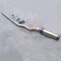 Para Mitsubishi Lancer Evolution CT9A Evo 7 / 8 / 9, escape Cat-Back de titanio ( ) ZSF